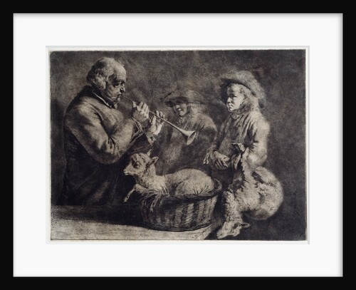 The Oboist by Anonymous