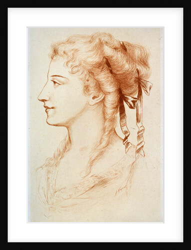 Portrait of a young Lady, 19th century by Anonymous