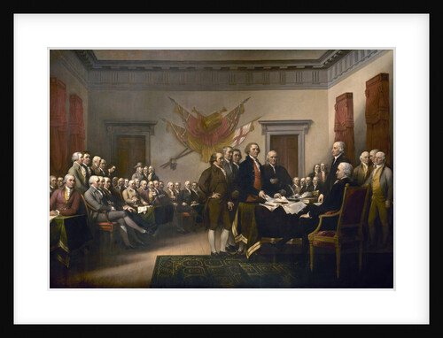 Declaration of Independence, 1819 by Anonymous