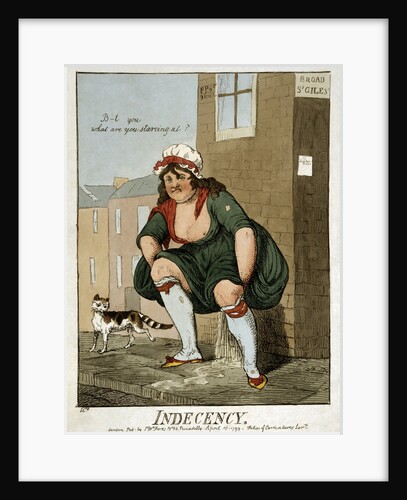 Indecency, 1799 by Anonymous
