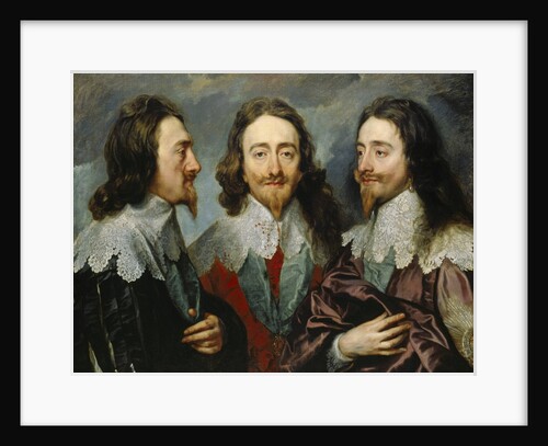 Charles I, King of England  (1600-1649), from Three Angles (The Triple Portrait), 1636. by Anonymous