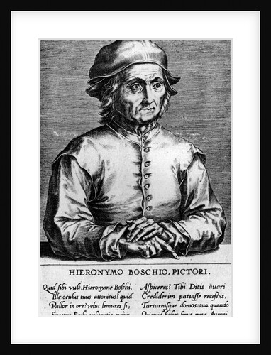 Portrait of Hieronymus Bosch, 1570s by Anonymous