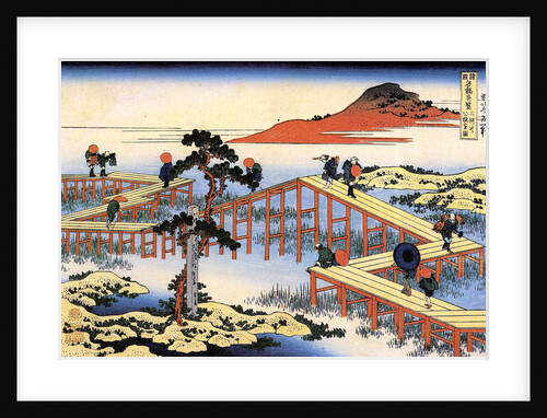 Yatsuhashi in Mikawa Province, c1835 by Anonymous