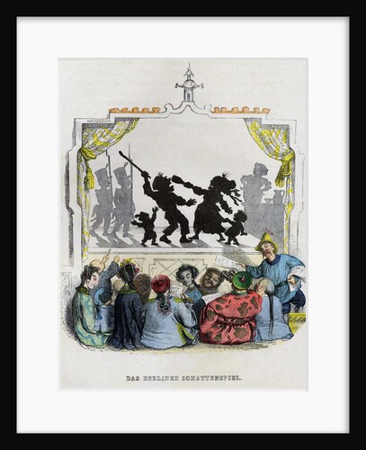 The Berlin Shadowplay, 1840s by Anonymous