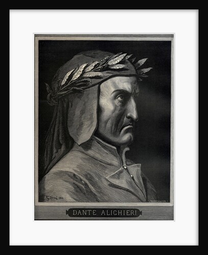 Dante Alighieri, 1860 by Anonymous