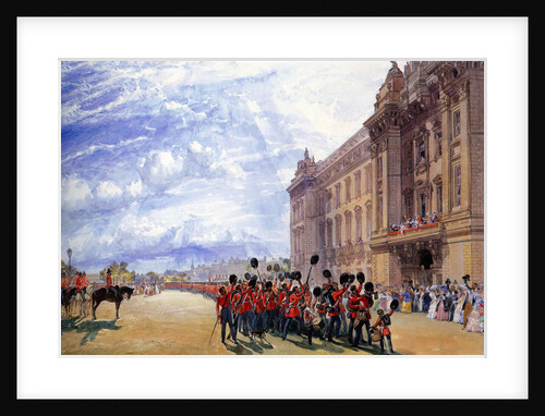 The Return of the Guards from the Crimea, July 1856 by Anonymous
