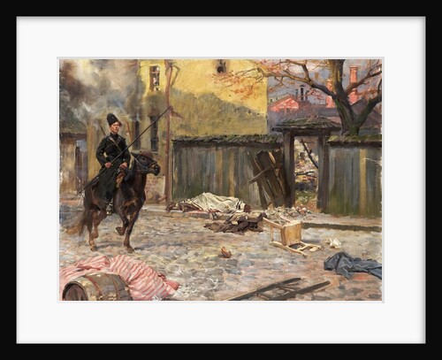 The Raid (Pogrom), 1907 by Anonymous