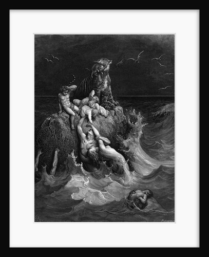 The Deluge, 1866 by Anonymous