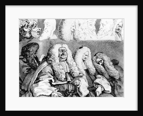 The Bench, 1758 by Anonymous