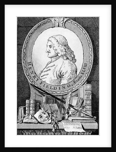 Portrait of the novelist and playwright Henry Fielding, 1762 by Anonymous