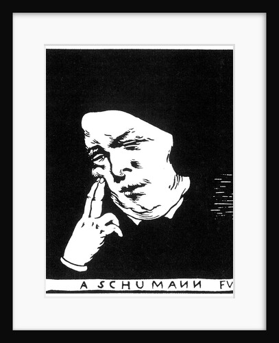 Robert Schumann, 1893 by Anonymous