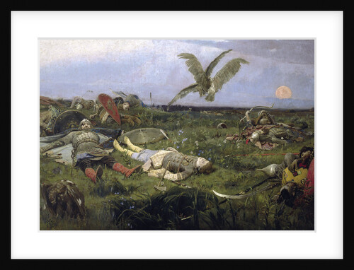 The field of Prince Igor battle with the Kipchaks, 1880 by Anonymous