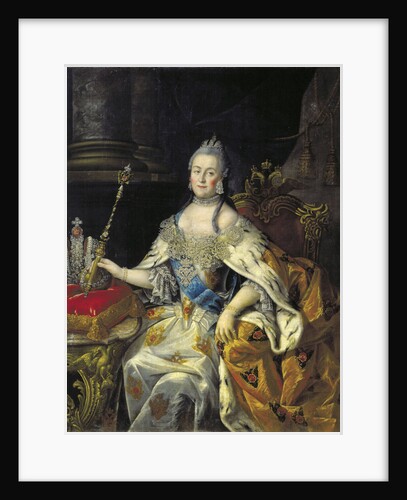 Portrait of Empress Catherine II, 1766 by Anonymous