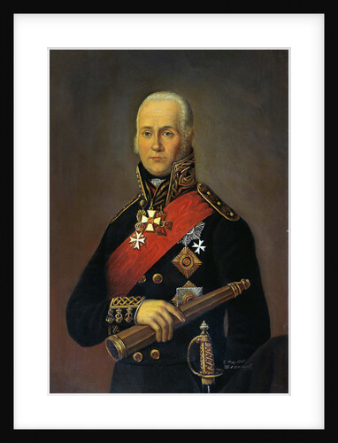 Portrait of the Admiral Fyodor Fyodorovich Ushakov (1745?1817), 1912 by Anonymous