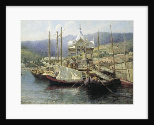 Yalta Harbour, 1890 by Anonymous
