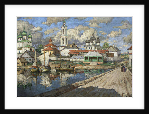 View of an Old Town, 1919 by Anonymous