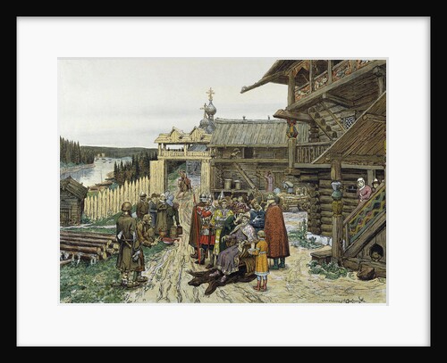 Court of a Feudal Russian Prince, 1908 by Anonymous