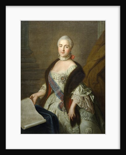 Catherine II as Grand Duchess Ekaterina Alekseyevna, 1762 by Anonymous