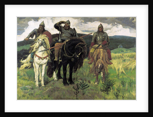 Bogatyrs, 1898 by Anonymous