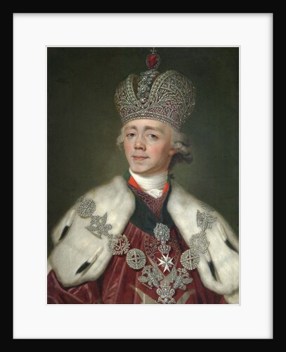 Portrait of the Emperor Paul I of Russia,, 1799-1800 by Anonymous