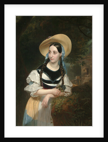 Portrait of the singer Fanny Tacchinardi Persiani,, 1834 by Anonymous