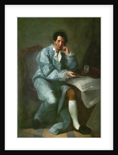 Portrait of the architect Jean-Baptiste Vallin de la Mothe, by Anonymous