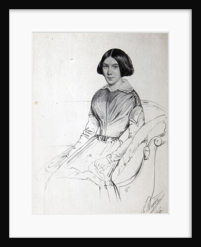 Portrait of Ekaterina Martynova, sister of Nikolay Martynov, 1846 by Anonymous