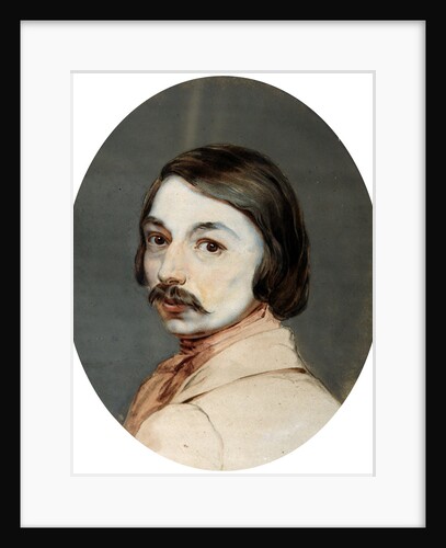 Portrait of the author Nikolai Gogol,, end 1830s by Anonymous