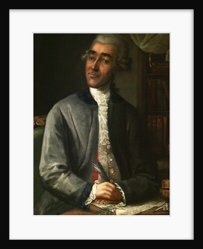 Portrait of the writer Vasily Grigorievich Ruban,, 1786 by Anonymous