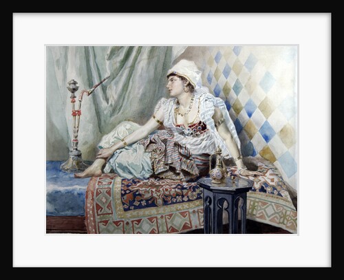 An Odalisque, 1888 by Anonymous