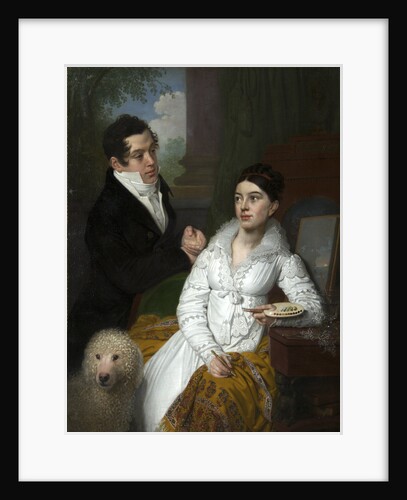 Portrait of Princess Alexandra and Prince Aleksey Lobanov-Rostovsky, 1814 by Anonymous