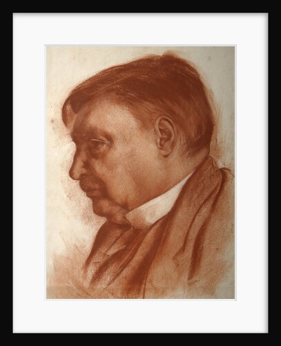 Portrait of the composer Alexander Glazunov, by Anonymous