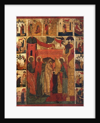 The Entry of the Most Holy Theotokos into the Temple, 16th century by Anonymous