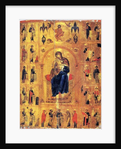 Virgin and Child with Saints, early 12th century by Anonymous