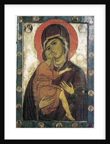 The Virgin of Belozersk, early 13th century by Anonymous