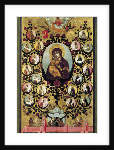 Apotheosis of the Virgin of Vladimir, 1668 by Anonymous