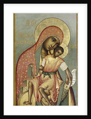 The Virgin Eleousa of Kykkos, 1668 by Anonymous