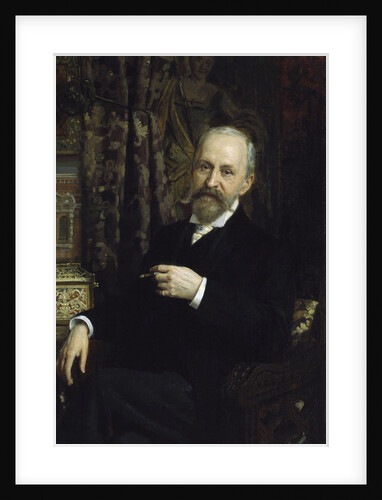 Portrait of the architect Alfred Parland,, 19th century by Anonymous