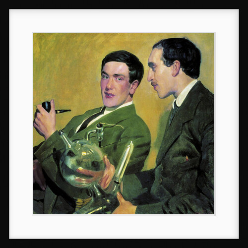 The physicists Pyotr Kapitsa and Nikolay Semyonov, 1921 by Anonymous