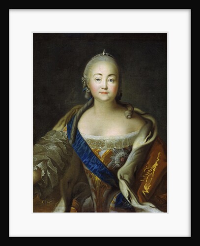 Portrait of Empress Elisabeth, 1750s-1760s by Anonymous