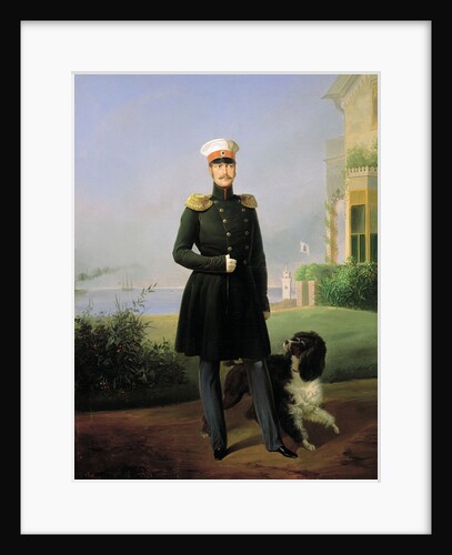 Portrait of Emperor Nicholas I,, 1849 by Anonymous