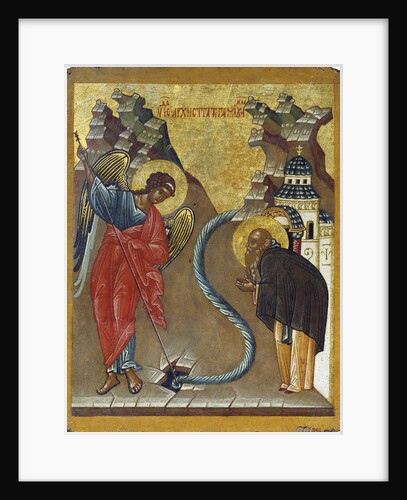 The Miracle of the Archangel Michael at Chonae, late 15th century by Anonymous