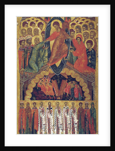 The Descent into Hell, with Selected Saints, late 15th century by Anonymous