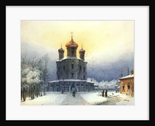 Donskoy Monastery, 1850s by Anonymous