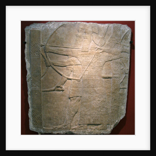 Assyrian warriors, 8th century BC by Anonymous