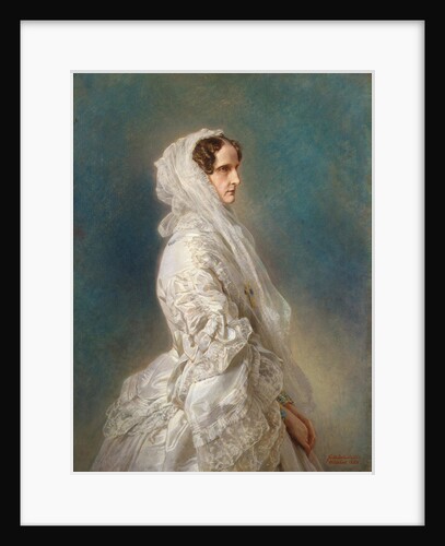 Portrait of Empress Alexandra Fyodorovna (Charlotte of Prussia), 1856 by Anonymous