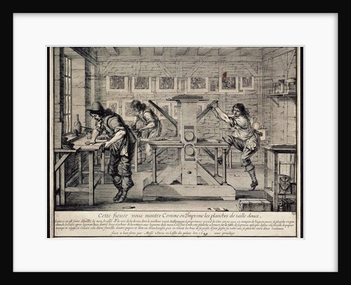 Workshop of an Engraver, 1642 by Anonymous