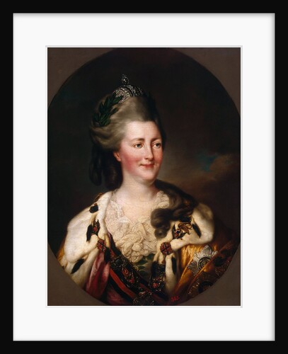 Portrait of Empress Catherine II,, 1782 by Anonymous