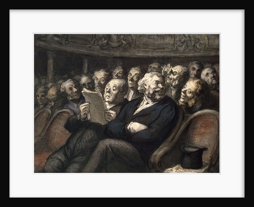 Intermission at the Comédie-Française, 1858 by Anonymous