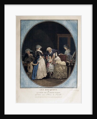 Congratulations on the Grandmothers Name-Day, 1788 by Anonymous